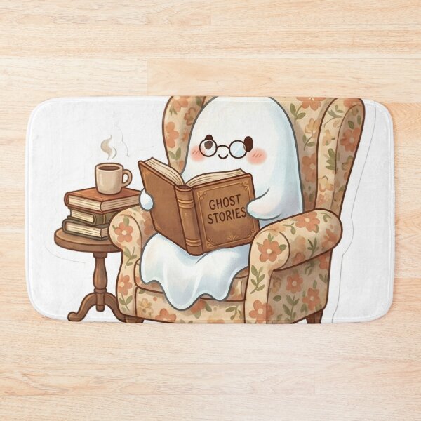 Item preview, Cozy Ghost Reading Bookish designed and sold by StickyGuys.