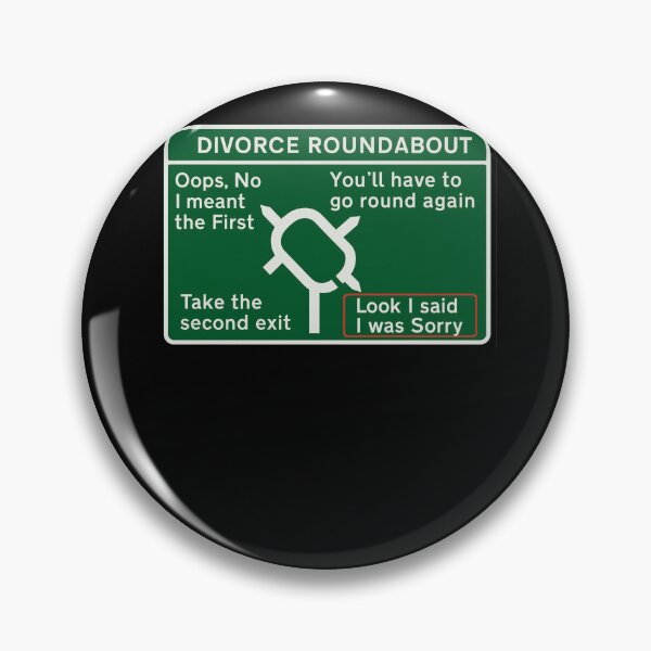 Item preview, Divorce Roundabout designed and sold by halibutgoatramb.