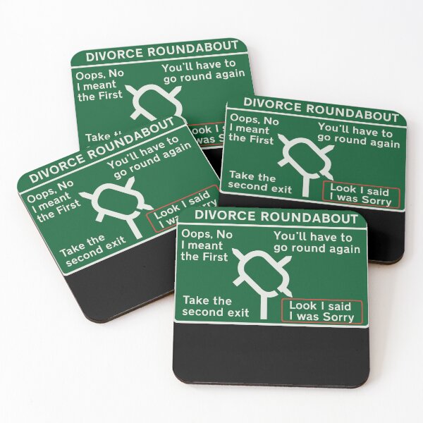 Item preview, Divorce Roundabout designed and sold by halibutgoatramb.