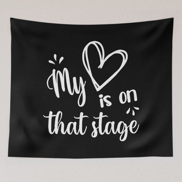 Item preview, My Heart Is On That Stage Dance Mom Mothers Day Dancing Mama designed and sold by LucretiaTina.