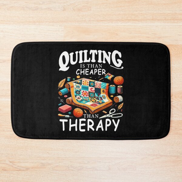 Item preview, Quilting Is My Therapy Funny Sewing For designed and sold by JoannMinndy.