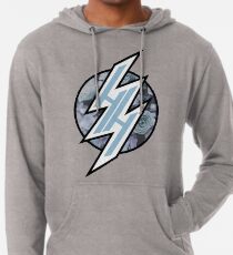 HENTAI HAVEN LIGHT BLUE PASTEL FLORAL Lightweight Hoodie