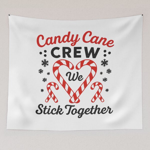Item preview, Candy Cane Crew We Stick Together Christmas designed and sold by hemagamo.
