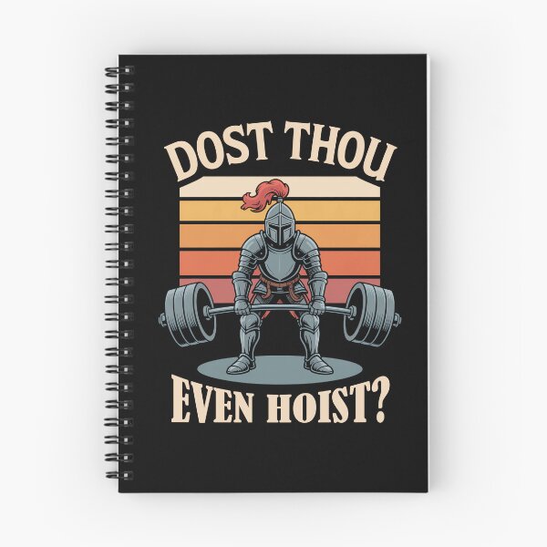 Item preview, Dost Thou Even Hoist Medieval Knight designed and sold by MooonTees.
