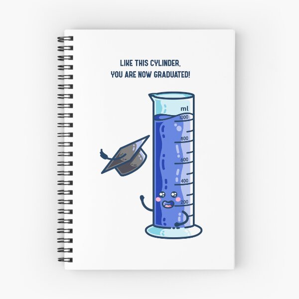 Item preview, You Are Now Graduated Science Pun designed and sold by Flaming Imp.