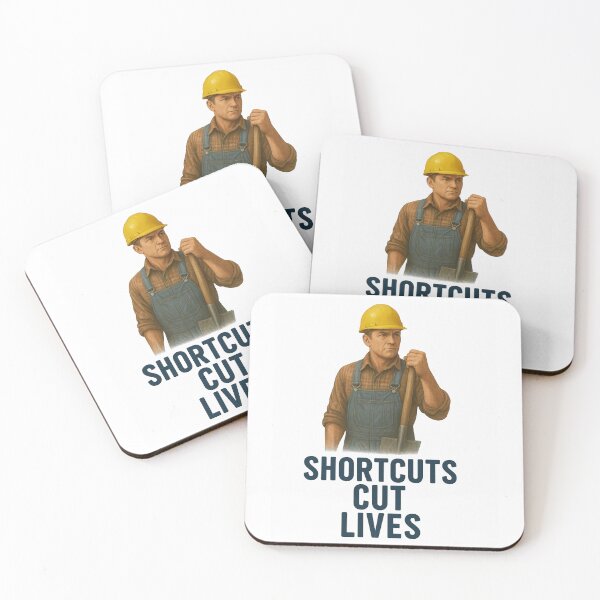 Item preview, Shortcuts Cut Lives – Agricultural Safety Poster & Apparel Design designed and sold by Badegi Tradings.