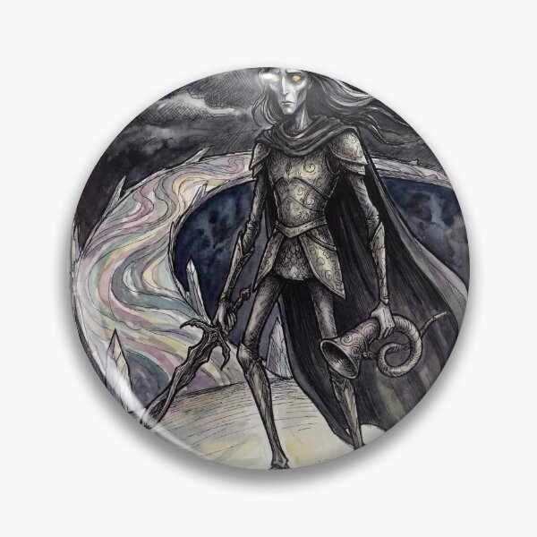 Item preview, Heimdall Bifrost Sentinel Ancient Norse God Gothic style illustration designed and sold by Vintage Designs +.