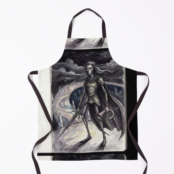 Item preview, Heimdall Bifrost Sentinel Ancient Norse God Gothic style illustration designed and sold by Vintage Designs +.