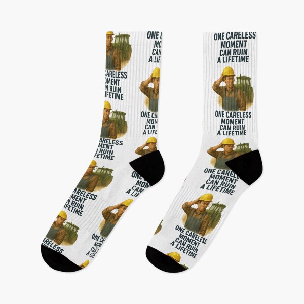 Item preview, One Careless Moment Can Ruin a Lifetime – Farming Safety Awareness Design for Farmers & Ranchers designed and sold by Badegi Tradings.