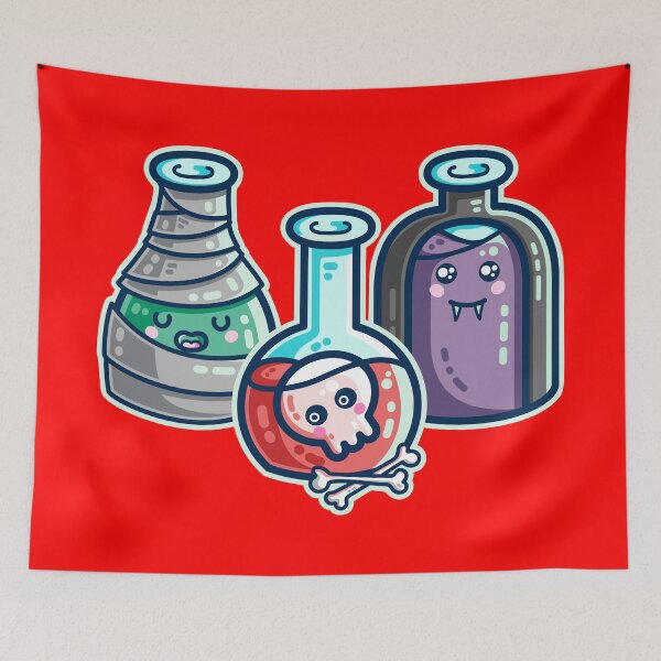 Item preview, Halloween Costumes Potion Bottles designed and sold by Flaming Imp.