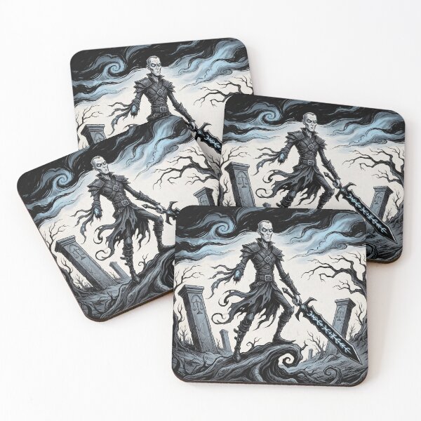 Item preview, Tyr the Warrior Ancient Norse God Gothic style illustration designed and sold by Vintage Designs +.