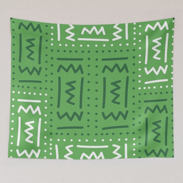 Item preview, African Bogolan pattern designed and sold by Wolagno.