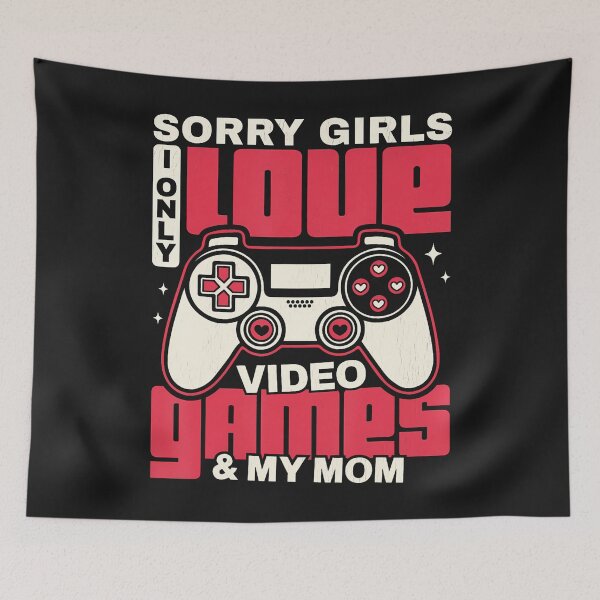 Item preview, Valentines Day Boys Girls Video Games Funny Gamer Hearts designed and sold by ArleneJene.