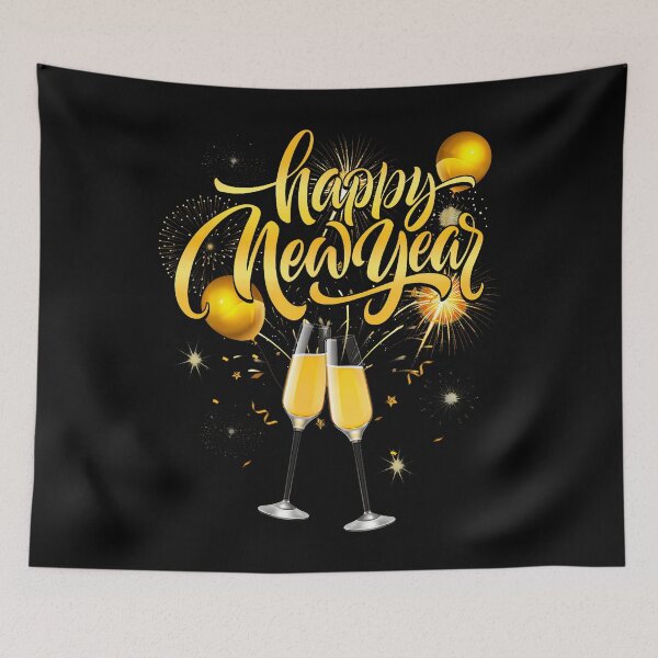 Item preview, Happy New Year 2026 New Years Eve Party Countdown Fireworks designed and sold by LauraLydiaa.