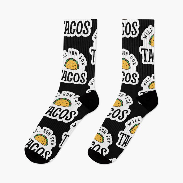 Item preview, Will Run For Tacos V2 designed and sold by uyzhqidk56.