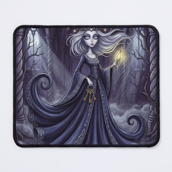 Item preview, Frigg Goddess Ancient Norse God Gothic style illustration designed and sold by Vintage Designs +.