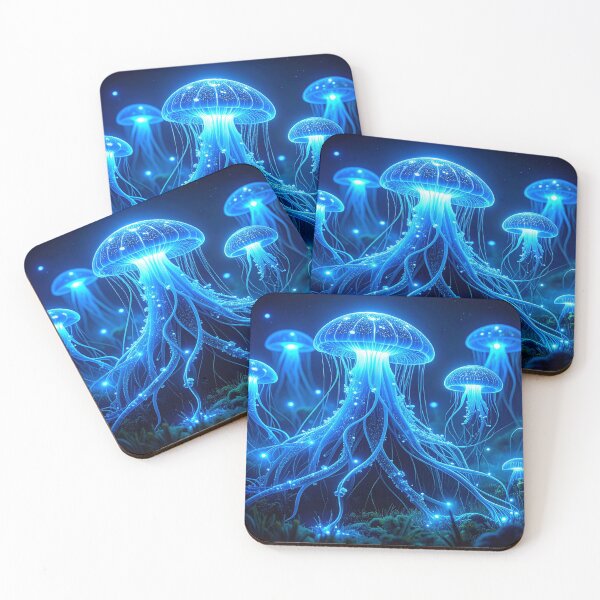 Item preview, Bioluminescent Mushrooms designed and sold by TheRandomverse.