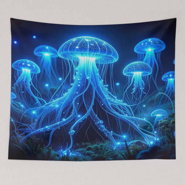 Item preview, Bioluminescent Mushrooms designed and sold by TheRandomverse.