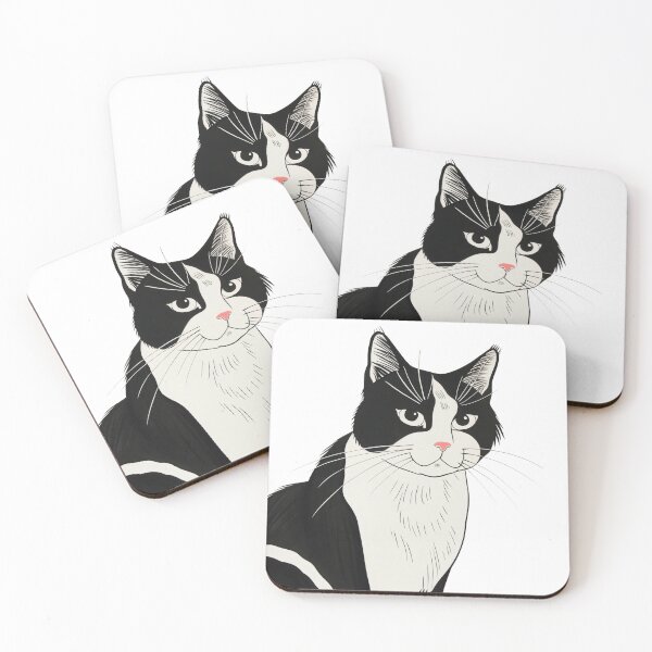 Item preview, Funny Tuxede Cat designed and sold by xiao xuans.