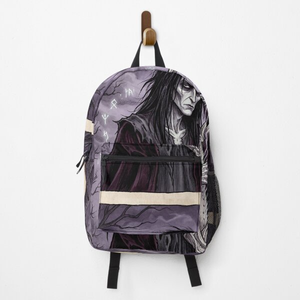 Item preview, Bragi the Harpist Ancient Norse God Gothic style illustration designed and sold by Vintage Designs +.