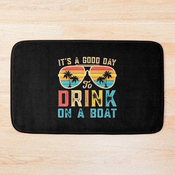 Item preview, It's A Good Day To Drink On A Boat Men Lake Boating Vintage designed and sold by GeorgeneCharlo.