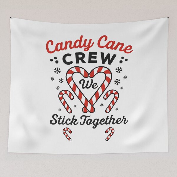 Item preview, Candy Cane Crew We Stick Together Christmas designed and sold by hemagamo.
