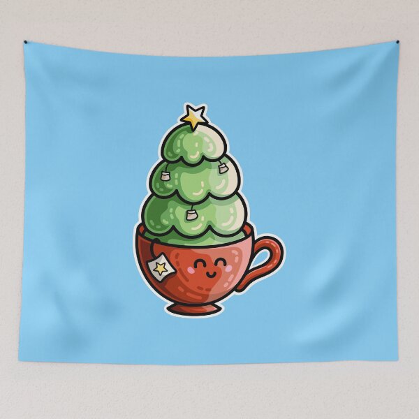 Item preview, Christmas Tea pun designed and sold by Flaming Imp.