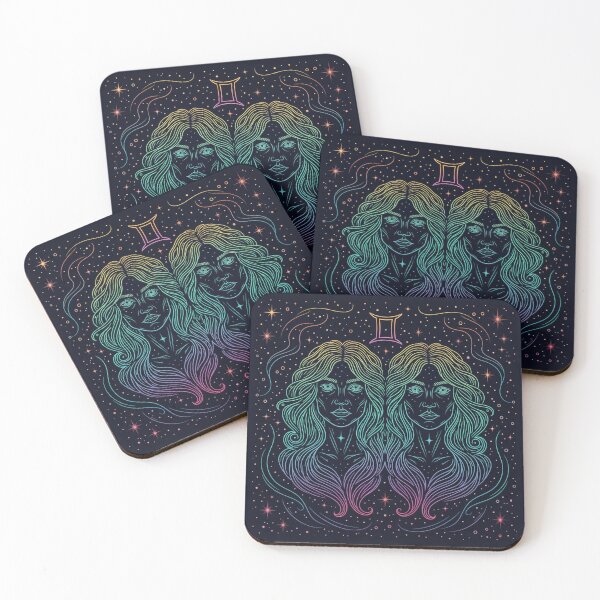 Item preview, Gemini Zodiac Art – The Twin Constellation Design designed and sold by Live_With_Suzy.