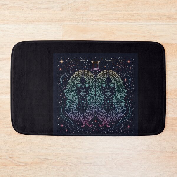 Item preview, Gemini Zodiac Art – The Twin Constellation Design designed and sold by Live_With_Suzy.