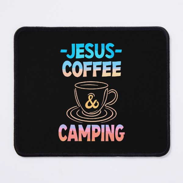 Item preview, Jesus Coffee Camping Christian Camp Family Vacation designed and sold by EdithKelly1.
