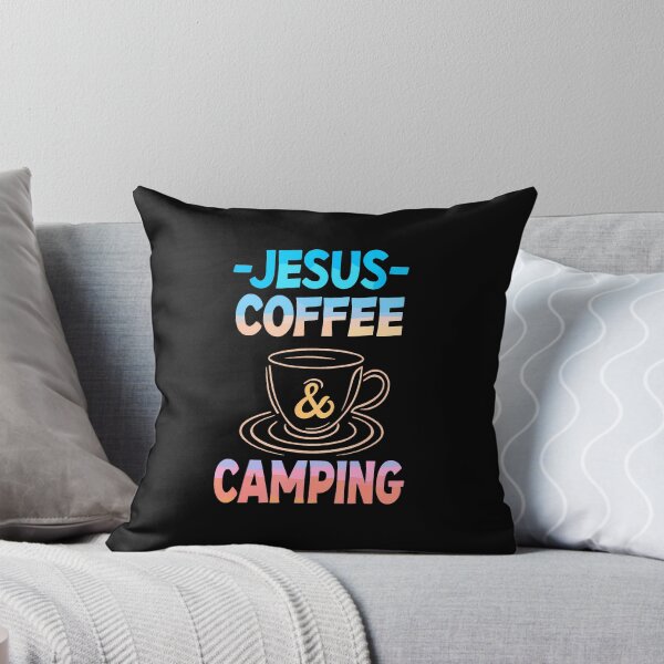 Item preview, Jesus Coffee Camping Christian Camp Family Vacation designed and sold by EdithKelly1.