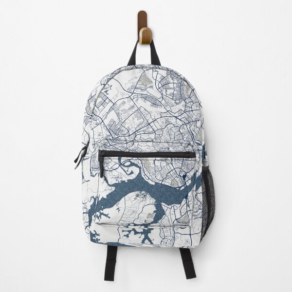 Item preview, Johor Bahru City Map of Malaysia - Coastal designed and sold by deMAP.