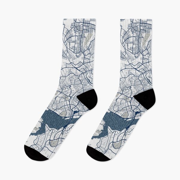 Item preview, Johor Bahru City Map of Malaysia - Coastal designed and sold by deMAP.