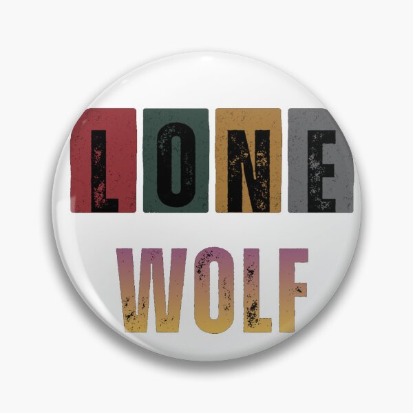 Item preview, LONE WOLF T-Shirt | Independent Spirit Motivational Quote | Minimalist Animal Design designed and sold by MoodThread.