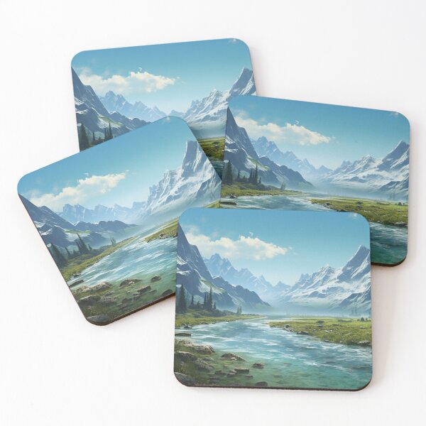 Item preview, Dragon Mountain Big River Art designed and sold by GrinGalore.