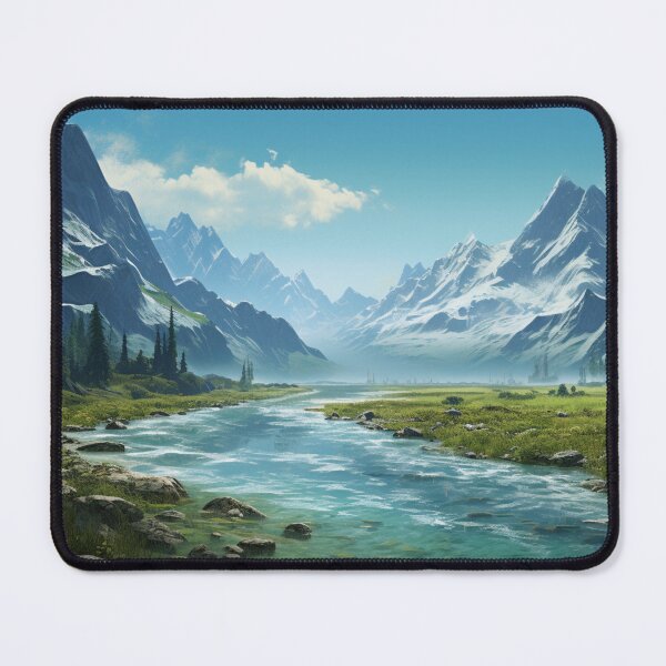Item preview, Dragon Mountain Big River Art designed and sold by GrinGalore.