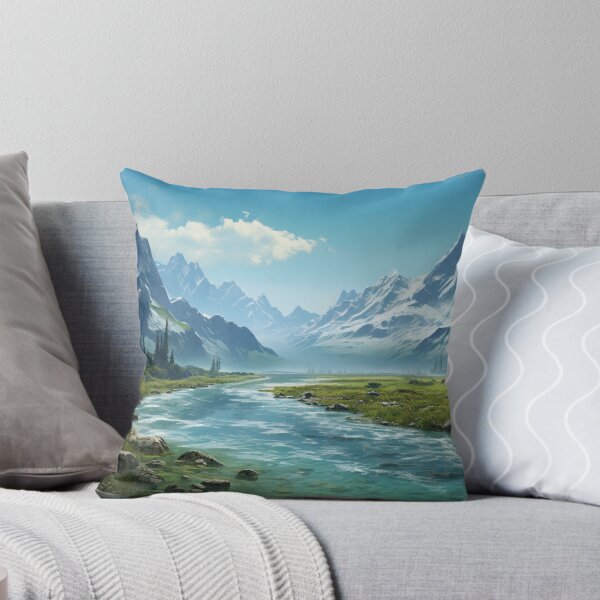 Item preview, Dragon Mountain Big River Art designed and sold by GrinGalore.