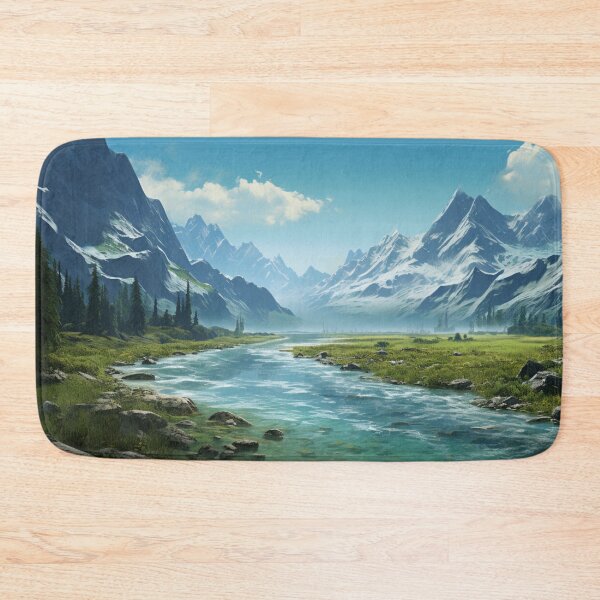 Item preview, Dragon Mountain Big River Art designed and sold by GrinGalore.