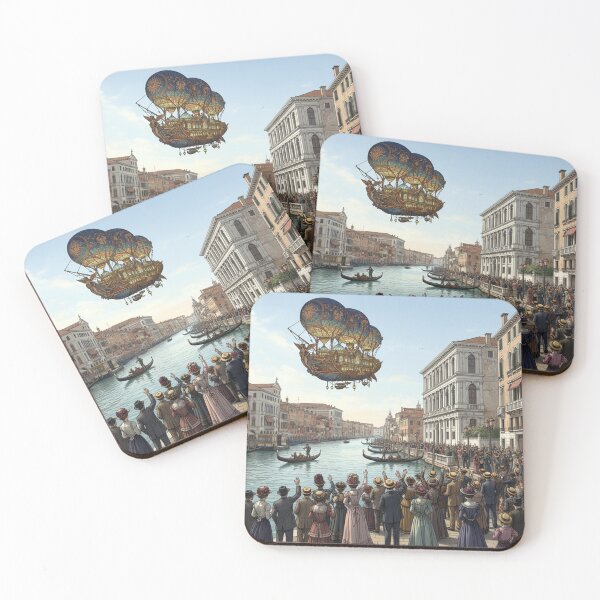 Item preview, Venice Italy Grand Canal 1900's Scene Airship designed and sold by AppliedAtelier.