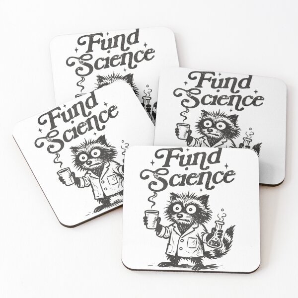 Item preview, Fund Science Raccoon Scientist - Funny Vintage Research Design designed and sold by JossDesign15.