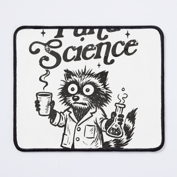 Item preview, Fund Science Raccoon Scientist - Funny Vintage Research Design designed and sold by JossDesign15.