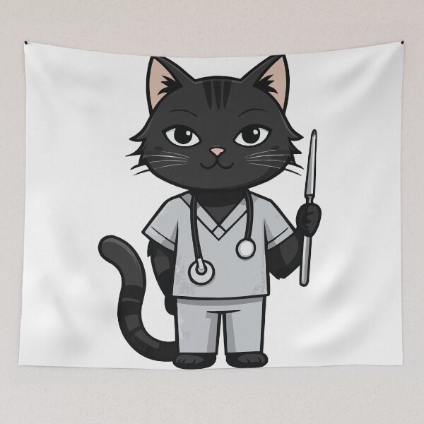 Item preview, Cat Surgeon designed and sold by Petzzz.