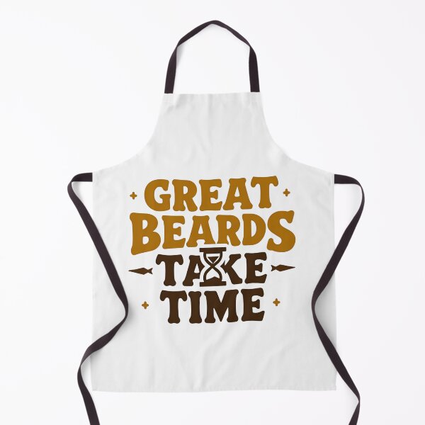 Item preview, Great Beards Take Time – Beard Men's Grooming Design designed and sold by rustyroofco.