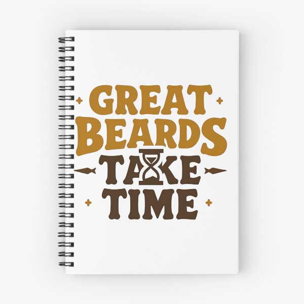 Item preview, Great Beards Take Time – Beard Men's Grooming Design designed and sold by rustyroofco.