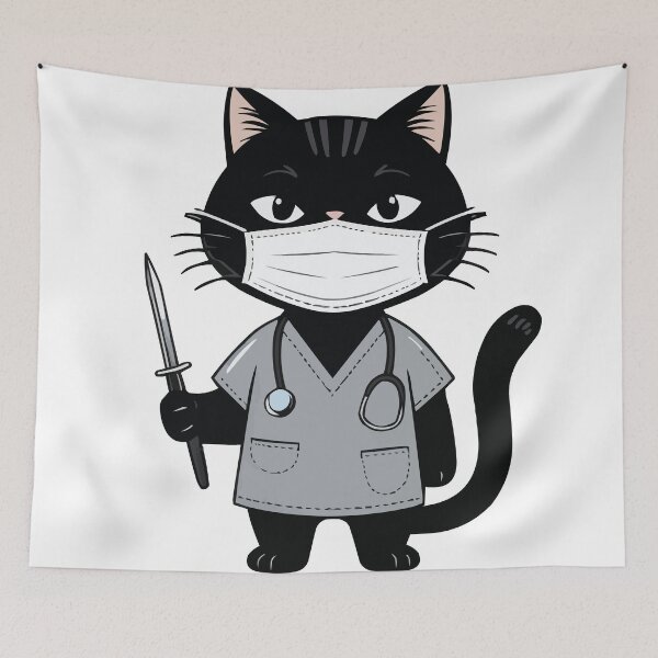 Item preview, Cat Surgeon designed and sold by Petzzz.
