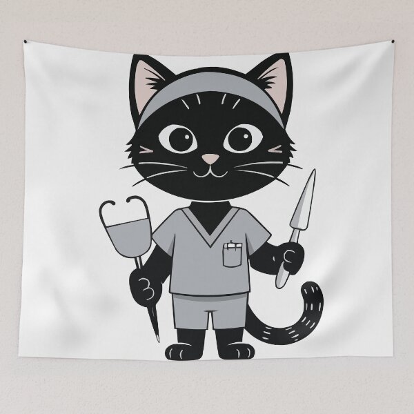 Item preview, Cat Surgeon designed and sold by Petzzz.