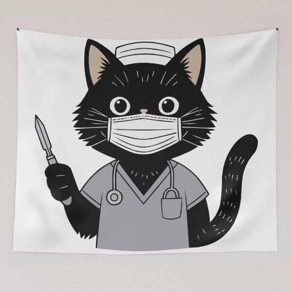 Item preview, Cat Surgeon designed and sold by Petzzz.