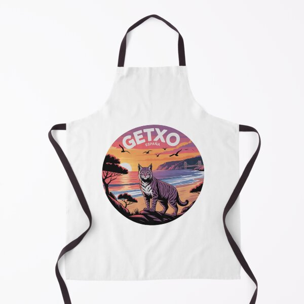Item preview, Getxo España - Gato Montés - Sunset Vector Illustration designed and sold by CircinusStore.