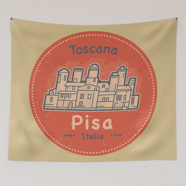 Item preview, Pisa, Tuscany, Italy designed and sold by studio838.