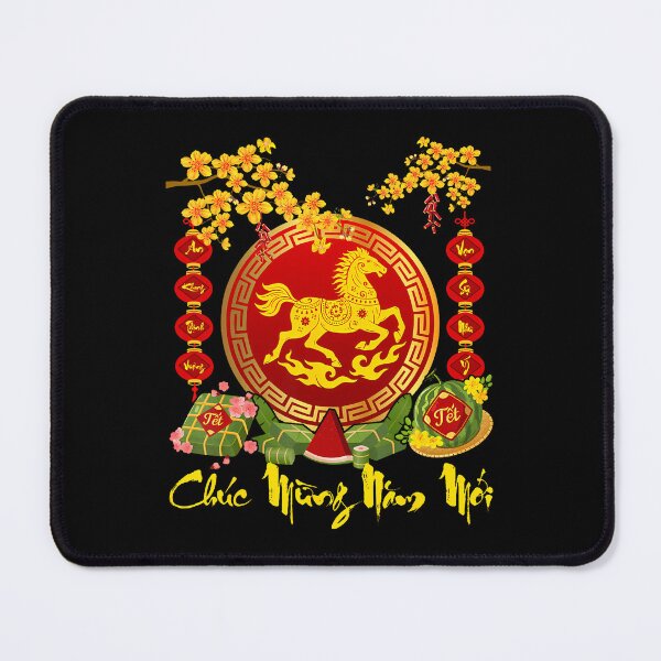 Item preview, Chuc Mung Nam Moi 2026 Horse Vietnamese Lunar New Year 2026 designed and sold by JanieLucia.